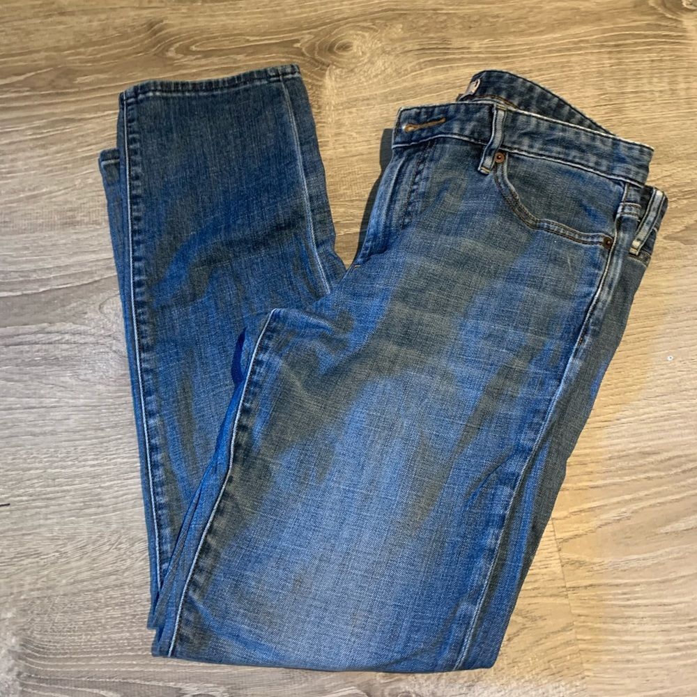 uniqlo mid rise skinny jeans 27